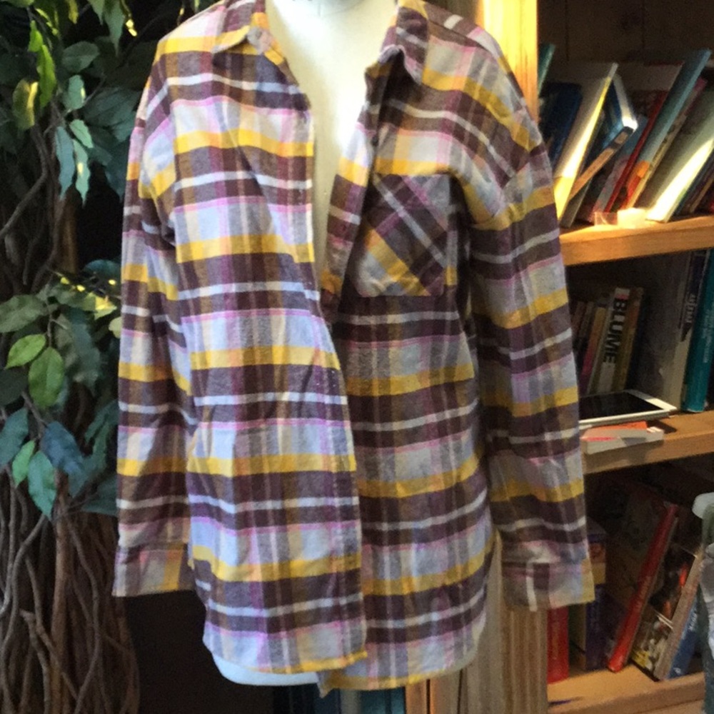 Autumn colored flannel